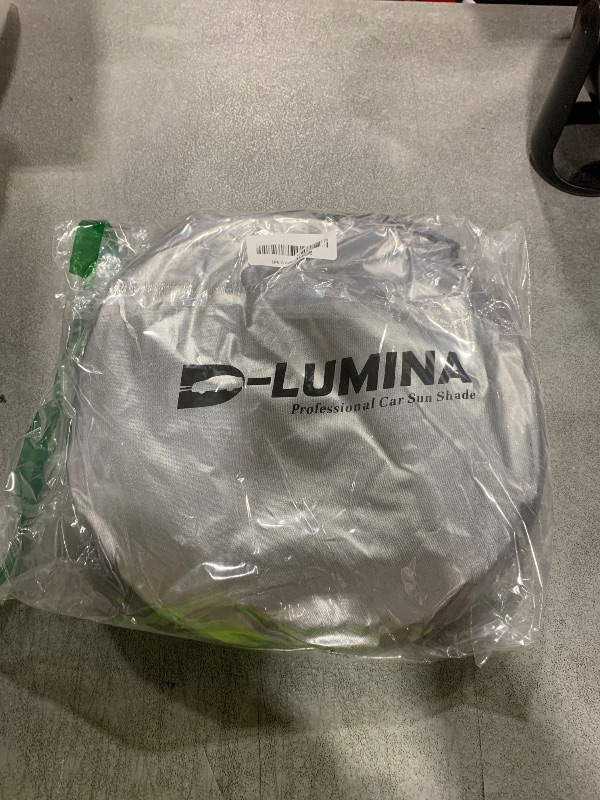 Photo 1 of D-Lumina Windshield Sun Shade for 2015-2025 Fo-rd Mustang (NOT for Fo-rd Mustang Mach-E), Iridescent Reflective Front Window Sunshade Sun Visor Protector Block UV Rays, Foldable 2 Layers 300D Material