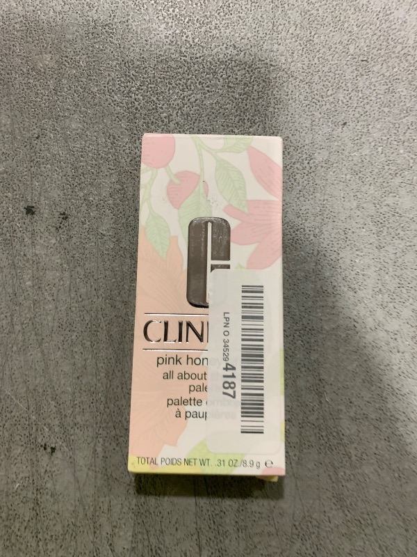 Photo 1 of Clinique All About Shadow Eye Shadow Palette, 8 Silky + Buildable Shades | Safe For Sensitive Eyes, A Pink Honey Affair
