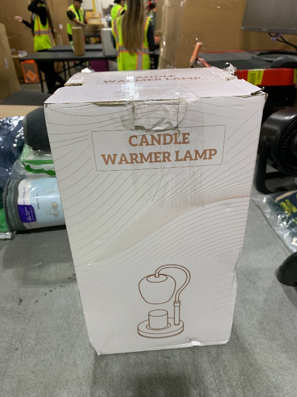 Photo 1 of Hisummer Candle Warmer Lamp with 7 Colors RGB & Touch Dimmer, Height Adjustable Swan Neck for Scented Jar Candles, Includes 2 Bulbs, 24V Safe Wax Warmer for Home Decor Gift for Women Mom (Marble Vein)