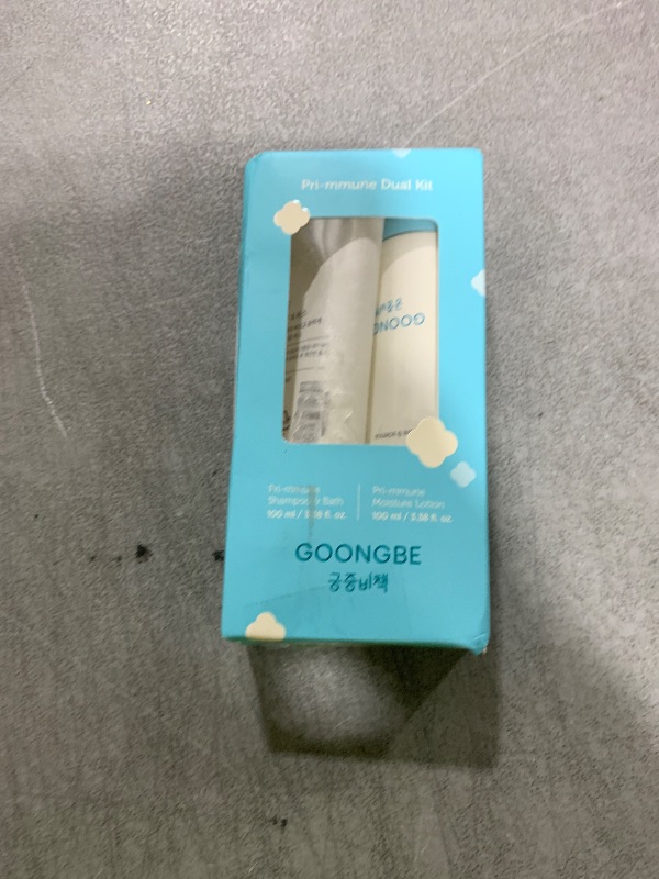 Photo 1 of GOONGBE Baby Skincare Duo Set - Korean Baby Skincare & Bath Time Essentials - Shampoo & Bath, Moisutre Lotion - Travel Sized Hydrating & Nourishing Baby Wash and Moisturizer, 2 Items