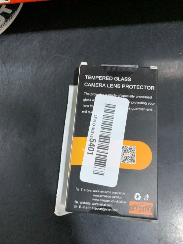 Photo 1 of Ailun 3 Pack Camera Lens Protector for iPhone 16 Pro 6.3" / 14 Pro 6.1" & iPhone 16 Pro Max 6.9" / 14 Pro Max 6.7",Tempered Glass,9H Hardness,Anti-Scratch,Case Friendly[Does not Affect Night Shots]