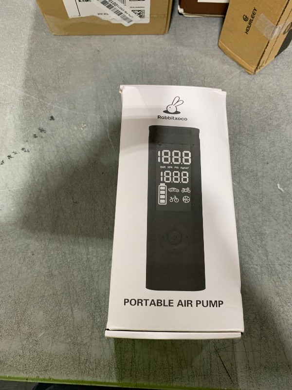 Photo 1 of Tire Inflator Portable Air Compressor - 150PSI 4x Faster Portable Tire Inflator for Car - Air Pump For Car Tires with Digital Pressure - Auto Shut-off Smart Air Pump Suitable SUV, Bike Moto and More