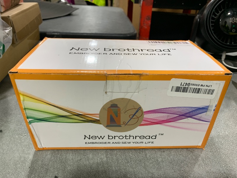 Photo 1 of New brothread 63 Colors Compatible with Brother Polyester Embroidery Machine Thread Kit 500M (550Y) Each Spool Compatible with Brother Babylock Janome Singer Pfaff Bernina Embroidery Sewing Machine