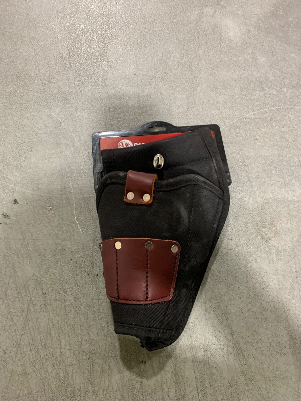 Photo 1 of Occidental Leather Belt Worn Drill Holster - Right Hand - 4 Pockets & Tool Holders - Fits Most 18V Drills & Drivers - Lightweight Nylon with Leather Reinforcement - Made in USA