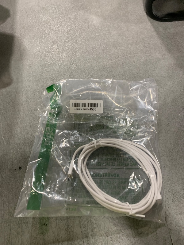 Photo 1 of Amazon Basics USB-C to USB-C Fast Charger Cable, 480Mbps Speed, USB-IF Certified, for Apple iPhone 16/15, iPad, Samsung Galaxy, Tablets, Laptops, 9 Foot, White