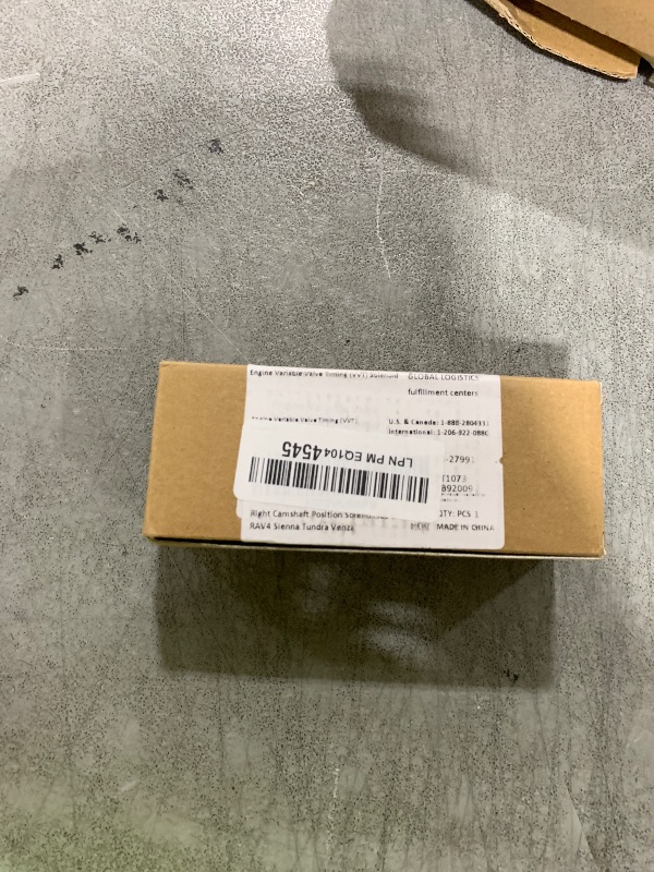 Photo 1 of Right Camshaft Position Solenoid Timing actuator Oil Control Valve L4 1.8L 2.5L 2.4L 2.7L V6 4.0L Compatible withVibe tC xD Avalon Camry Corolla Highlander Plug-In Prius V RAV4 Sienna Tundra Venza