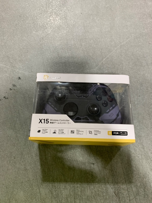 Photo 1 of EasySMX X15 PC Controller - Enhanced Wireless Bluetooth Controller with Hall Joysticks/Hall Triggers/RGB Lighting - No Stick Drift, No Dead Zone - Work for Windows PC, Android, Steam and Switch