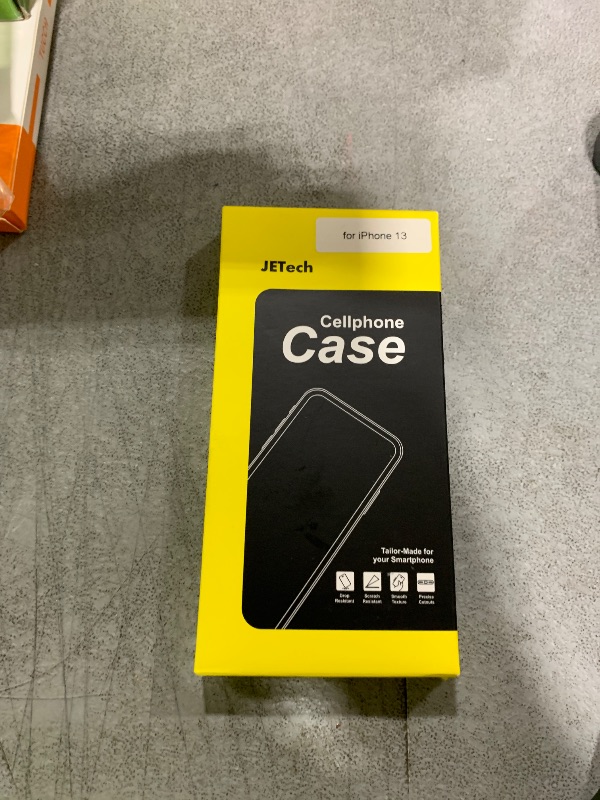 Photo 1 of JETech Silicone Case for iPhone 13 6.1-Inch, Silky-Soft Touch Full-Body Protective Phone Case, Shockproof Cover with Microfiber Lining (Black)