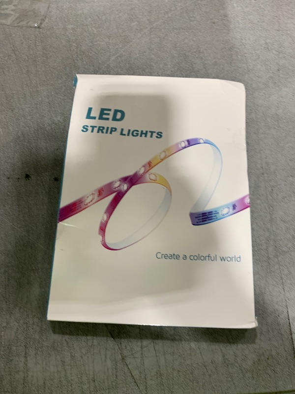 Photo 1 of 100ft Led Strip Lights,Long Smart Led Light Strips Music Sync 5050 RGB Color Changing Rope Lights,Bluetooth APP/IR Remote/Switch Box Control Led Lights for Bedroom,Home Decoration,Party,Festival