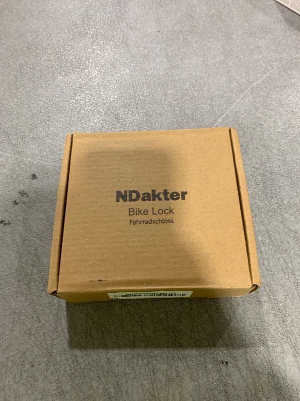 Photo 1 of NDakter Bike Chain Lock, 5 Digit Combination Heavy Duty Anti Theft Bicycle Chain Lock, 3.2/4.27/5Ft Long Security Resettable Bike Locks for Bike, Bicycle, Scooter, Motorcycle, Door, Gate, Fence