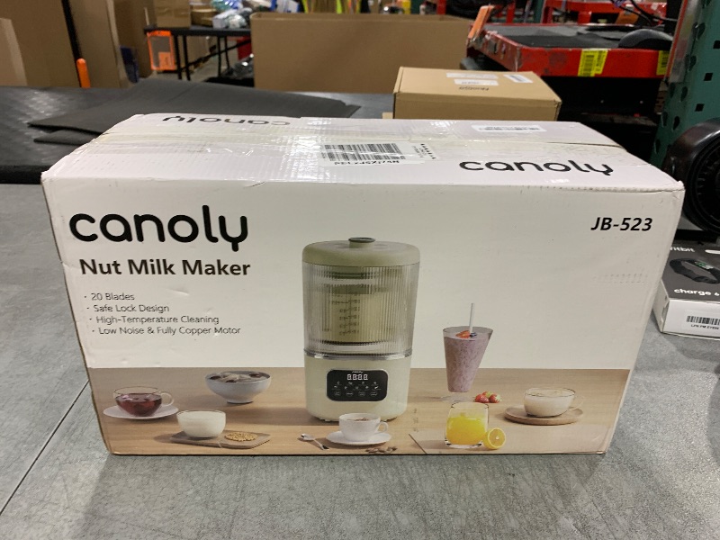Photo 1 of 58oz Nut Milk Maker, Automatic Soy Milk Maker for Homemade Oat, Juicer, Tea, Milkshakes, Rice Paste