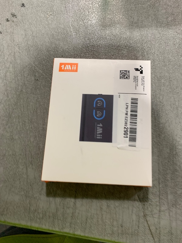 Photo 1 of 1Mii Bluetooth 5.3 Transmitter Receiver for TV to Wireless Headphones, Dual Link AptX Adaptive/Low Latency/HD Audio, Aux Adapter for Home Stereo, Airplane, Boat, Gym