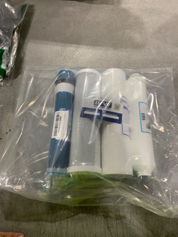 Photo 1 of IPW Industries Universal 4-Stage Under Sink Reverse Osmosis Replacement Filter Kit | Replace Every 6-12 Months for Pure, Refreshing Water