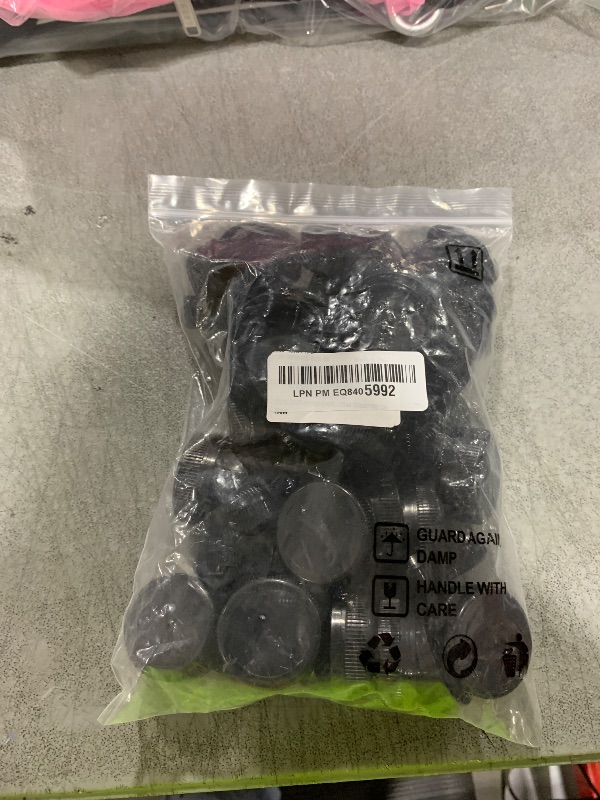 Photo 1 of OLYCRAFT 50Pcs Plastic Bottle Caps 37.5mm Black Screw-On Lids Inner Diameter Bottle Jug Storage Lid Plastic Tamper Seal Lids Replacement Cap Twist Cap for Juice Bottles Dispenser Caps