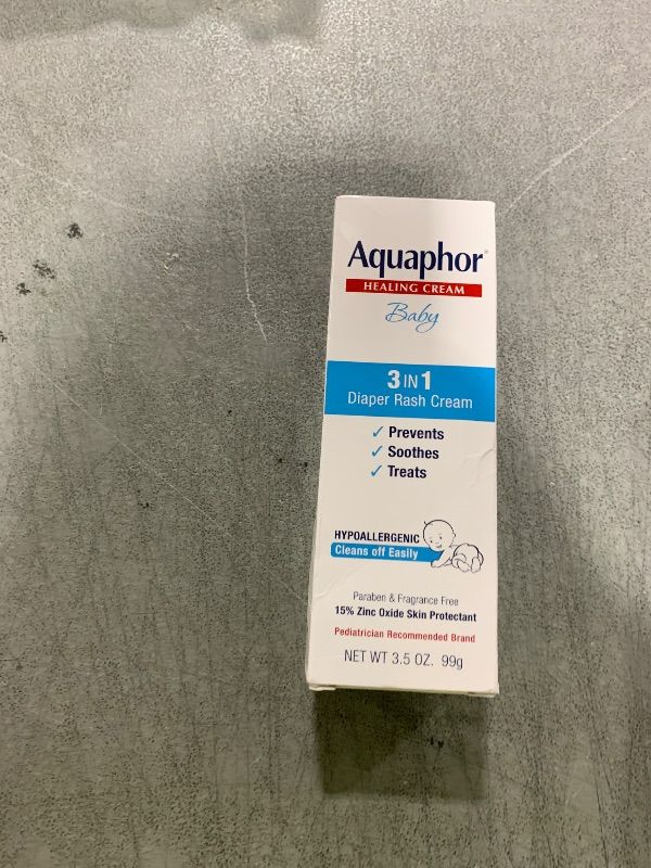 Photo 1 of Aquaphor Diaper Rsh Crm H Size 3.5z Aquaphor Diaper Rash Cream Healing 3.5z