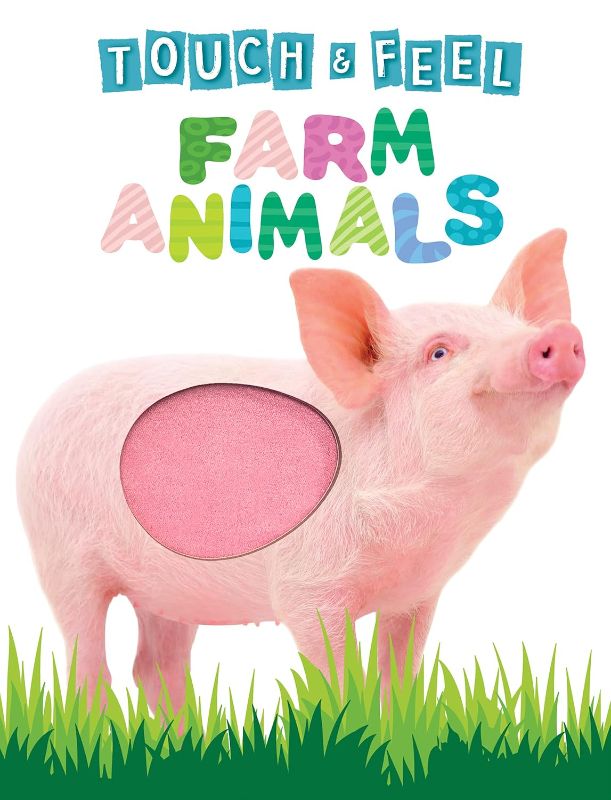 Photo 1 of Touch and Feel Farm Animals - Novelty Book - Children's Board Book - Interactive Fun Child's Book