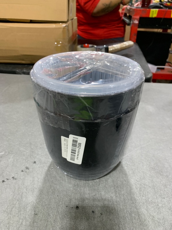 Photo 1 of QCQHDU 2 Pack Orchid Pots with Holes for Repotting, Double-Layer and Self Watering Orchid Pot with Good Air Circulation