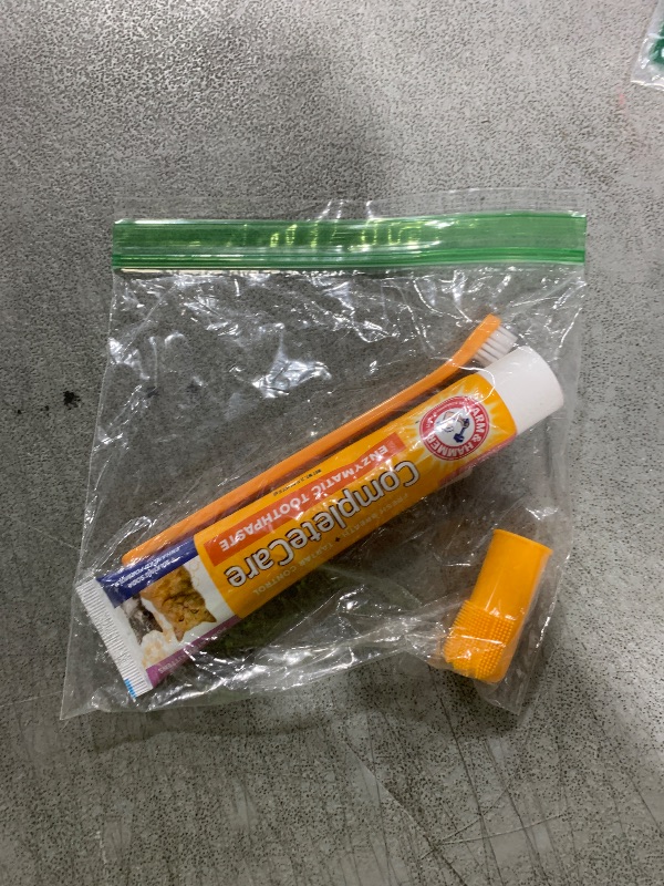 Photo 1 of Arm & Hammer for Pets Complete Care Cat & Kitten Dental Kit | Includes 2.5 oz Tuna Flavor Enzymatic Cat Toothpaste, Cat Toothbrush, and Rubber Finger Brush for Cats
