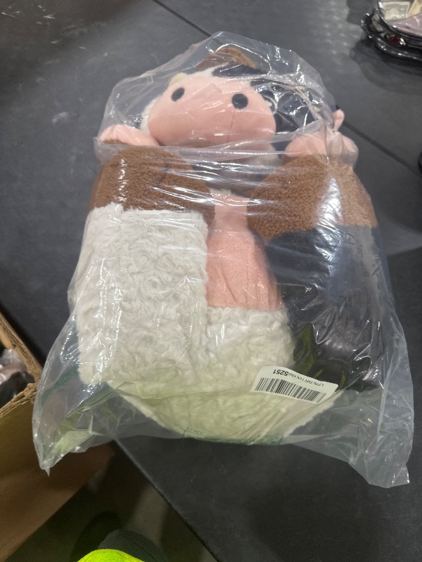 Photo 1 of IKASA Giant Cow Stuffed Animal Plush Toy,30 Inches Large Big Jumbo Soft Toys, Huge Size Cute Fluffy Plushy Fat Oversized Plushie