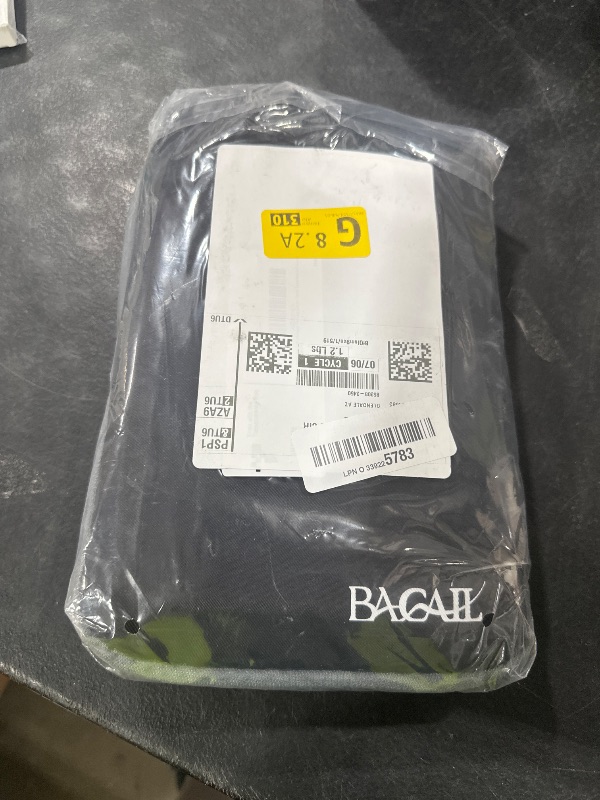 Photo 1 of BAGAIL 4 Set/6 Set/8 Set Compression Packing Cubes Travel Accessories Expandable Packing Organizers (Cloth Pattern, 4-Black)