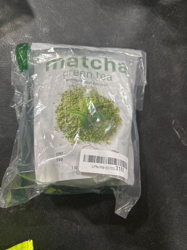 Photo 1 of Micro Ingredients Organic Matcha Green Tea Powder, 1 lb | First Harvest, Culinary Grade from Japan | 100% Pure & Unflavored | Great for Tea, Latte & Smoothies | Non-GMO, No Sugar, Eco-Friendly Packaging