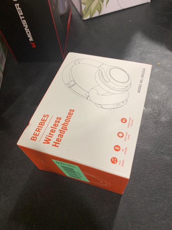 Photo 1 of BERIBES Bluetooth Headphones Over Ear, 65H Playtime and 6 EQ Music Modes Wireless Headphones with Microphone, HiFi Stereo Foldable Lightweight Headset, Deep Bass for Home Office Cellphone PC Ect.