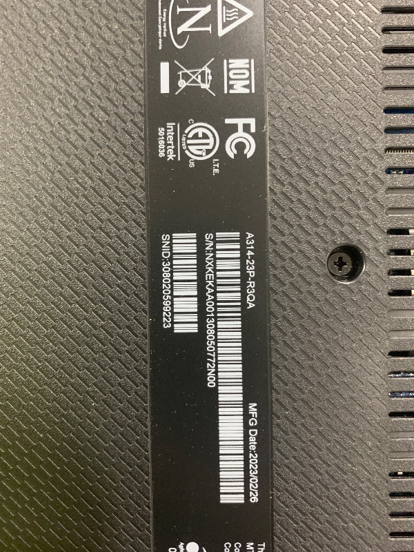 Photo 1 of Acer Aspire 3 A314-23P-R3QA Slim Laptop | 14.0" Full HD IPS Display | AMD Ryzen 5 7520U Quad-Core Processor | AMD Radeon Graphics | 8GB LPDDR5 | 512GB NVMe SSD | Wi-Fi 6 | Windows 11 Home,Silver
