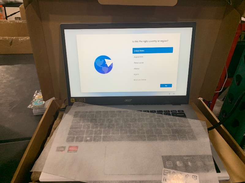 Photo 1 of Acer Aspire 3 A314-23P-R3QA Slim Laptop | 14.0" Full HD IPS Display | AMD Ryzen 5 7520U Quad-Core Processor | AMD Radeon Graphics | 8GB LPDDR5 | 512GB NVMe SSD | Wi-Fi 6 | Windows 11 Home,Silver