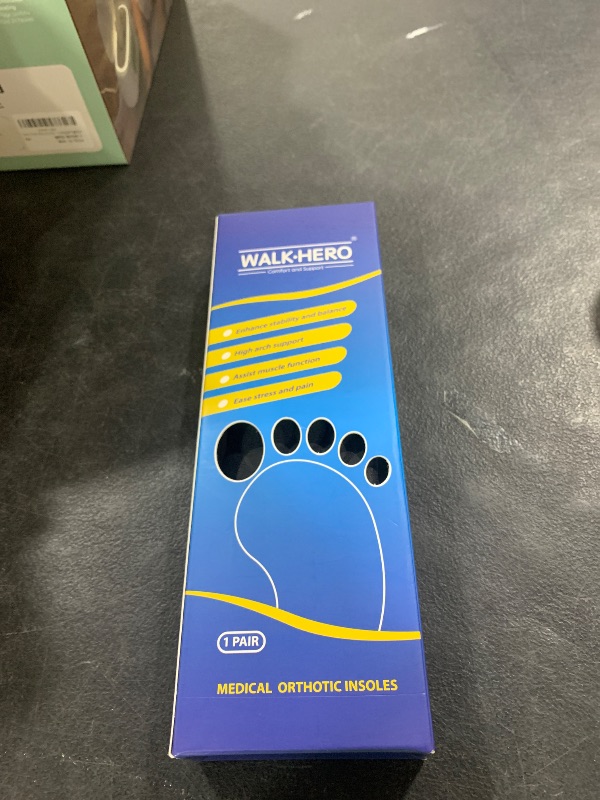 Photo 1 of Plantar Fasciitis Feet Insoles Arch Supports Orthotics Inserts Relieve Flat Feet, High Arch (Mens 4-4 1/2 | Womens 6-6 1/2)