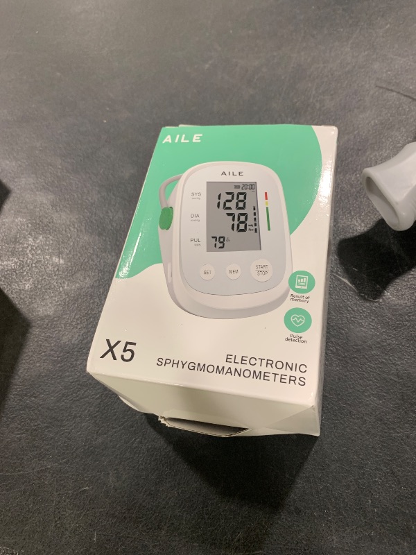 Photo 1 of Blood Pressure Monitor, AILE Blood Pressure Machine Upper Arm Large Cuff(8.7"-16.5"), High Automatic Blood Pressure Monitors Cuff for Home Use, (BP) Manual Arm Blood Pressure Monitors, 2 * 99 Memory