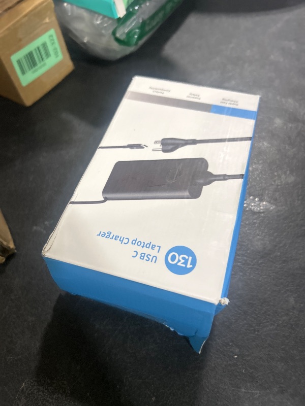 Photo 1 of 130W USB C Laptop Charger Type-C Power Adapter for Dell XPS 15 2-in-1 9575 XPS 17 9700 Precision 5530 5550 5750 3660 3551 Latitude 7410 7310 7210 9410 9510 5420 5520, 10FT Power Cord