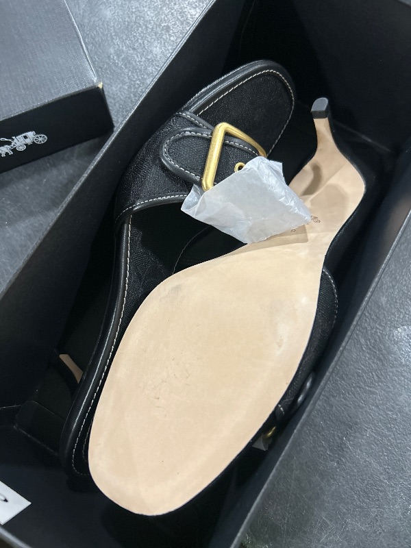 Photo 1 of Coach Women's Margot Sandal Platform, Black 1, 9