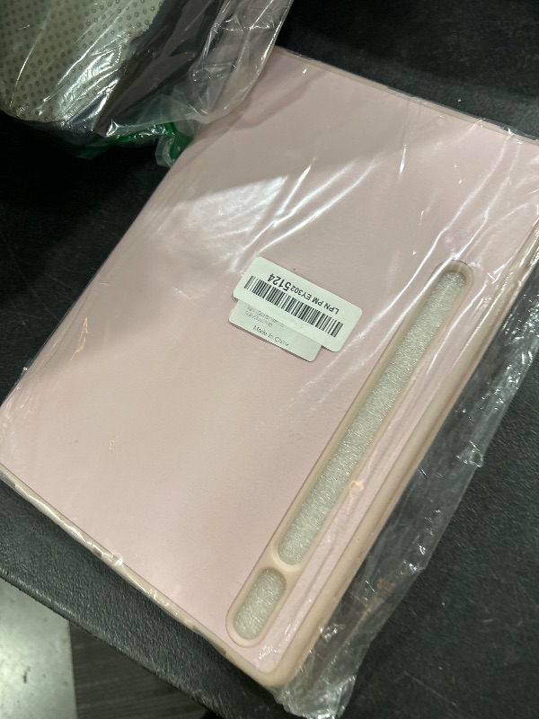Photo 1 of Case for Samsung Galaxy Tab S8 Plus 2022 / S7 FE 2021 / S7 Plus 2020 12.4" Case with S Pen Holder Dual, Slim Folio Stand Protective Tablet Cover, Multi-Angle Viewing Auto Wake/Sleep(Pink)