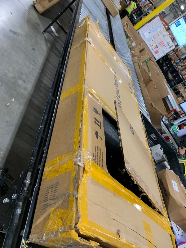 Photo 1 of YITAMOTOR FRP Hard Tri Fold Truck Bed Tonneau Cover Fits for Toyota Tacoma 2024 2025 5 ft Bed (Excl. Trail Edition) with Deck Rail System