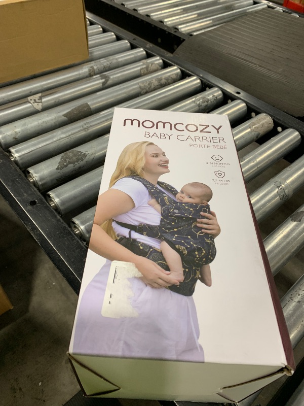 Photo 1 of Momcozy Baby Carrier - Ergonomic, Cozy and Lightweight Carrier for 3-24 Months, Effortless to Put On, Ideal for Hands-Free Parenting, Enhanced Lumbar Support, Purehug for Infant to Toddler, Khaki
