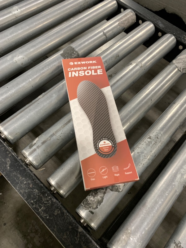 Photo 1 of Carbon Fiber Insoles, Carbon Fiber Foot Plate 1 Pair Rigid Shoe Insert Support Turf Toe, Foot Fractures, Morton Extension, Hallux Rigidus and Limitus - Alternative to Post Op Shoe