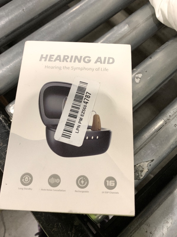 Photo 1 of Hearing Aids for Seniors Rechargeable with Noise Cancelling, Hearing Amplifier with 5 Levels of Volume Adjustmen, Simple to Operate and Hear Clear Sound