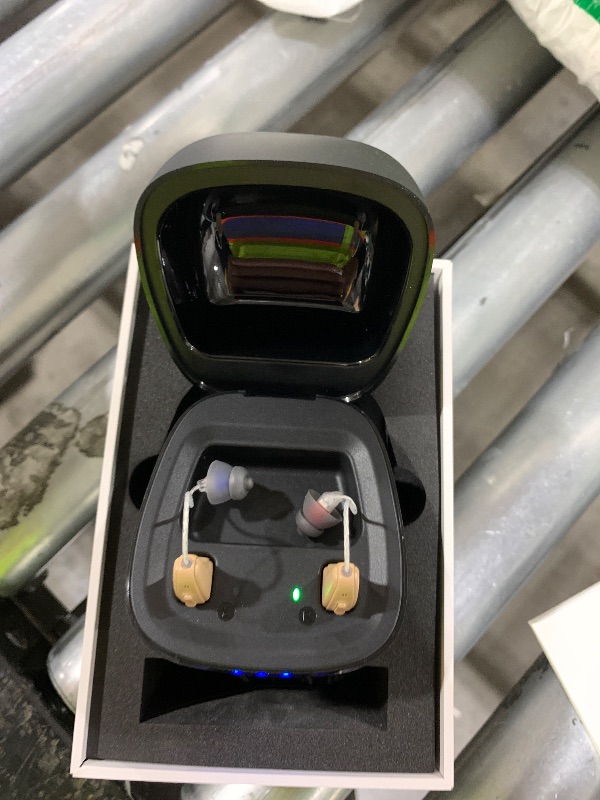 Photo 1 of Hearing Aids for Seniors Rechargeable with Noise Cancelling, Hearing Amplifier with 5 Levels of Volume Adjustmen, Simple to Operate and Hear Clear Sound