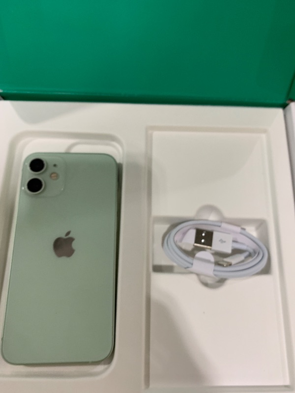 Photo 1 of Apple iPhone 12 Mini, 64GB, Green - Unlocked (Renewed Premium)