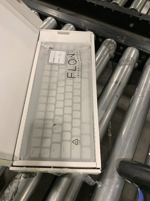 Photo 1 of Flow Lite 84 Keys Low Profile Mechanical Keyboard, 75% Swappable Rechargeable Wireless Keyboard with 2.4G Receiver, Bluetooth and Wired Connection for Windows, Mac/Specter Linear Switches (Marble)