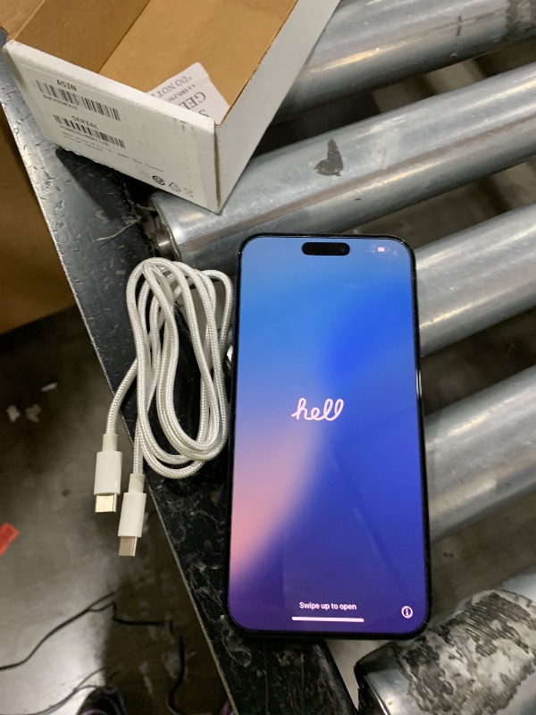 Photo 1 of Apple iPhone 15 Pro Max, 256GB, Blue Titanium - Unlocked (Renewed)