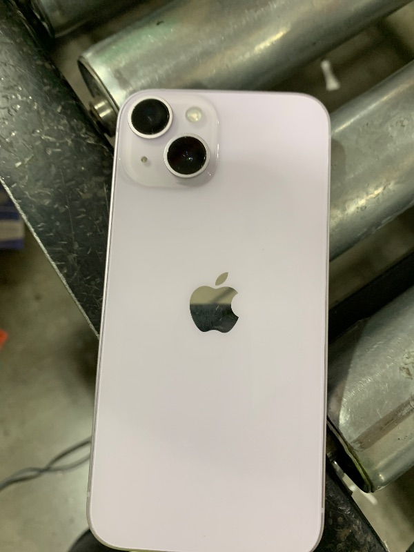 Photo 1 of Apple iPhone 14, 128GB, Purple - Unlocked (Renewed)