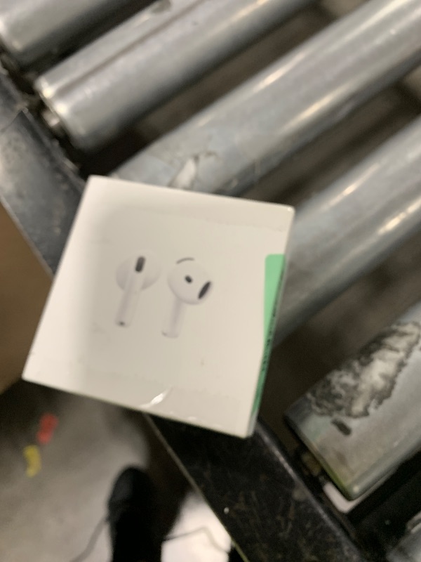Photo 1 of Parts only----Apple AirPods 4 Wireless Earbuds, Bluetooth Headphones, Personalized Spatial Audio, Sweat and Water Resistant, USB-C Charging Case, H2 Chip, Up to 30 Hours of Battery Life, Effortless Setup for iPhone
