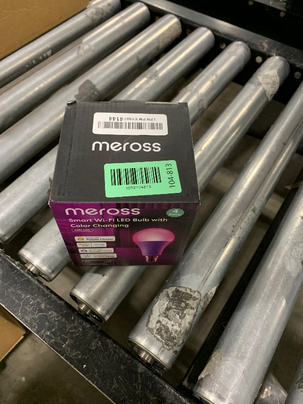 Photo 1 of meross Smart RGBWW WiFi LED Bulbs, Apple HomeKit Compatible, 60W Equivalent, 900 Lumens, Multicolor, 4 Pack