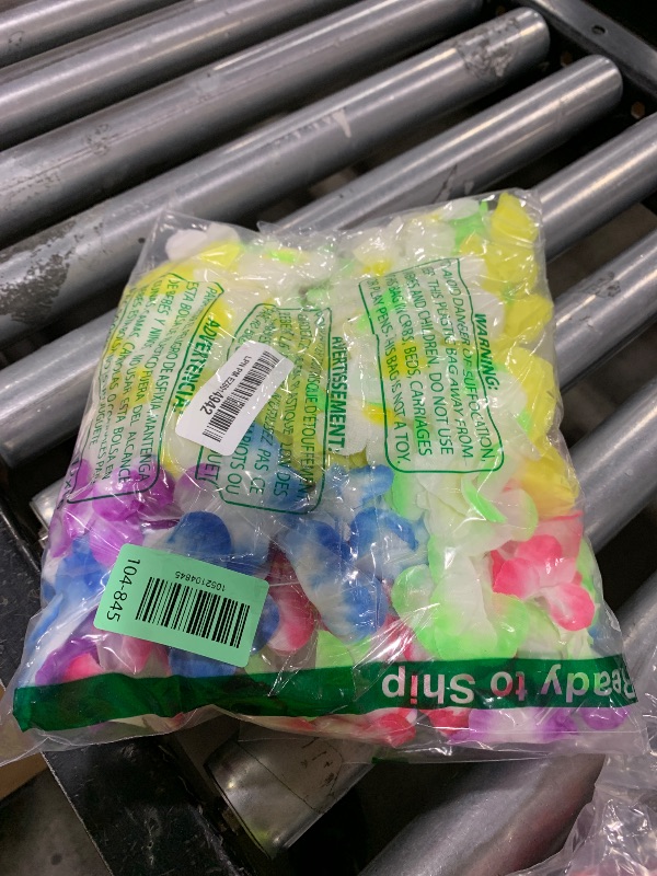 Photo 1 of 24pcs Leis for Luau Party, Hawaiian Leis Bulk Decorations Silk Flower Necklace, Colorful Tropical Hawaiian Bulk Hula Dance Party Decor, Flower Leis Summer Beach Pool Party Decorations Favors Supplies