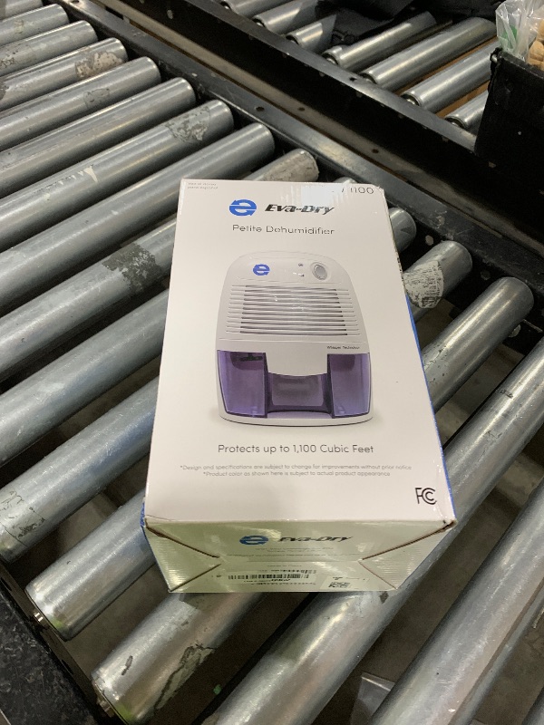 Photo 1 of Eva-Dry EDV-1100 Whisper-quiet 16 OZ Dehumidifier with Auto Shut Off and Restart for small spaces in your Home, RV, Automobile, and Storage up to 122 sq. ft