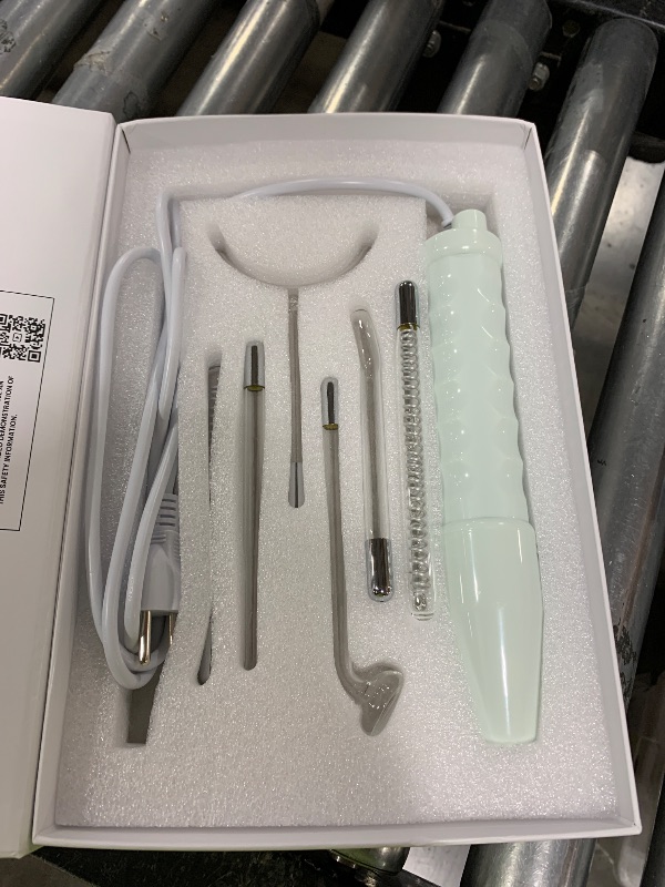 Photo 1 of NuDerma Professional Skin Therapy Wand - Portable Skin Therapy Machine with 6 Neon & Argon Wands – Boost Your Skin – Clear Firm & Tighten