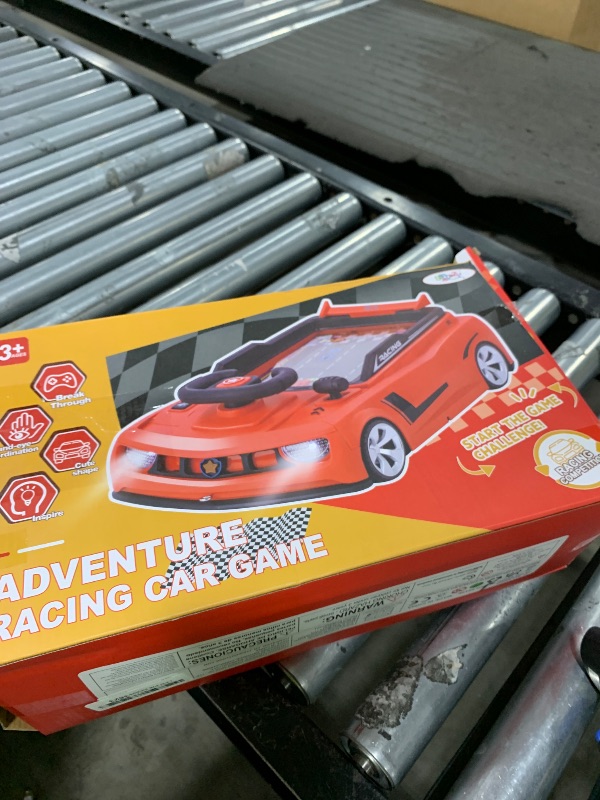 Photo 1 of Gifts2U Musical Steering Wheel Racing Car Toy for Kids, with Music and Light Simulated Learning Driving Cars Adventure Toys Competition Game Birthday Gift for Boy Girl Toddler (Red)