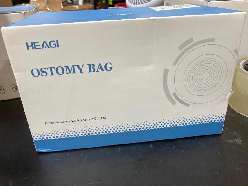 Photo 1 of 60pcs Ostomy Supplies Ostomy Bags 2 Piece Closed End, 2-Piece Disposable Colostomy Bags for Ileostomy Stoma Care, Travel Backup, Cut-to-Fit, 70mm Max (40 x Ostomy Bag + 20 x Skin Barrier?