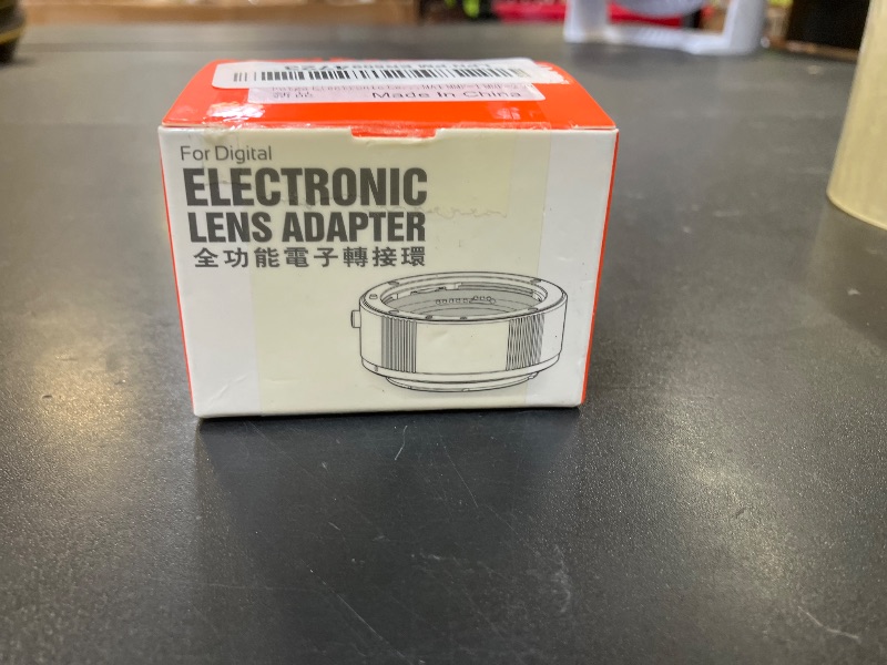 Photo 1 of Electronic Lens Auto Focus Adapter Four Thirds 4/3 Lens to Micro M4/3 Camera E-P1 E-PL1 E-PL3 E-PL5 G1 G2 GF1 GF5 OM-D E-M1 MarkII,E-M5,E-M5 Mark II, GH3,GH4,GH5,GH5s